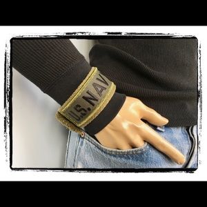 🇺🇸 US NAVY CUFF BRACELET 🇺🇸